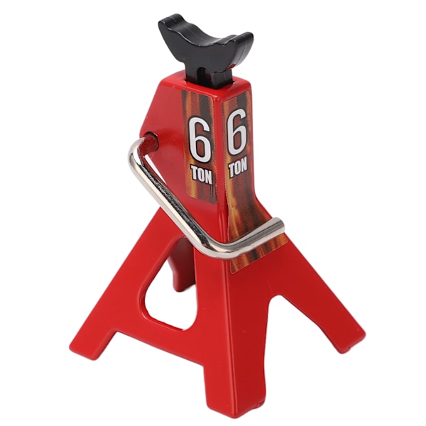 RC Domkraft Justerbar Höjd Simulerings Dekorativ Tillbehör Mini Lyft Domkraft för SCX10 D90 1/10 RC Bil Röd