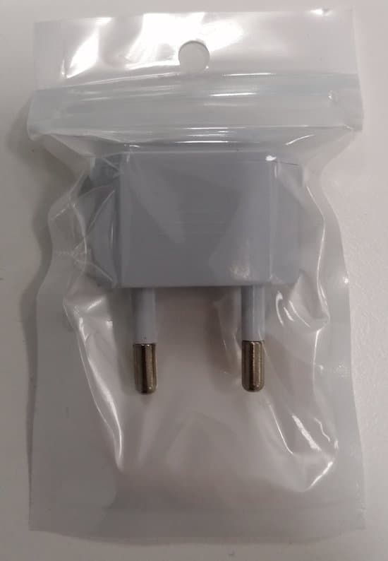US til EU reiseadapter — US til EU pluggadapter