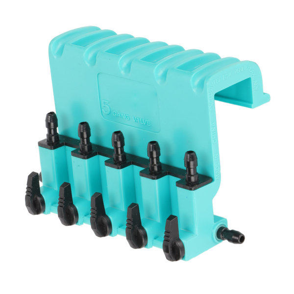 5 Way Aquarium Air Check Flow Control Swtich Valve Vedenpitävä akvaariotarvikkeet akvaarioakvaarioon