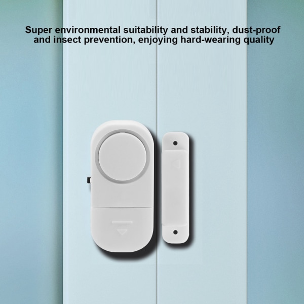 Smart Home trådløst sikkerhetsalarmsystem med magnetiske sensorer for vinduer og dører