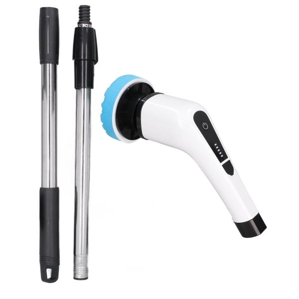 7 i 1 Multifunktionel Elektrisk Rengøringsbørste USB Genopladelig Håndholdt Power Scrubber Kit