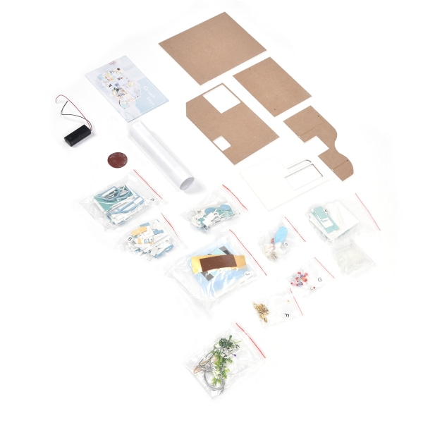 DIY Dollhouse Kit Miniature House Building Kit Syntymäpäivälahja yli 14-vuotiaille lapsille