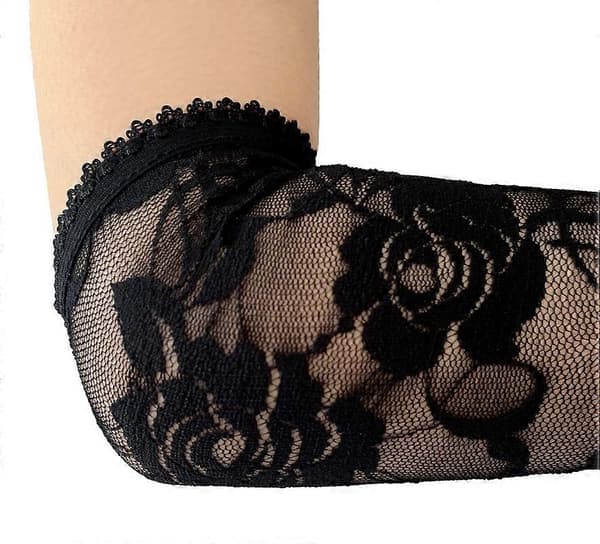 Long Lace Gloves Opera Length for Dance Party