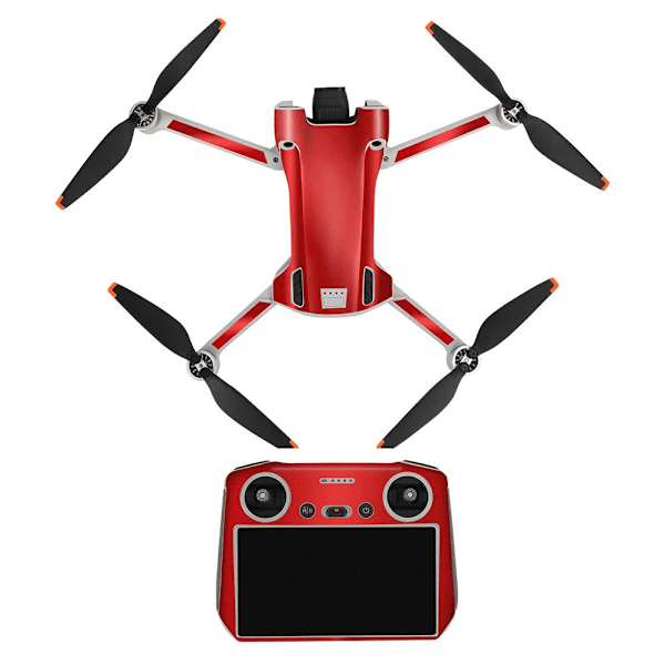 Drooni Tarrat Sarja Vedenkestävä Iho Tarra Yhteensopiva DJI Mini 3 Pro Droonin ja Kaukosäätimen kanssa 3D Kuvio Tarrat Suojaus Tarvikkeet