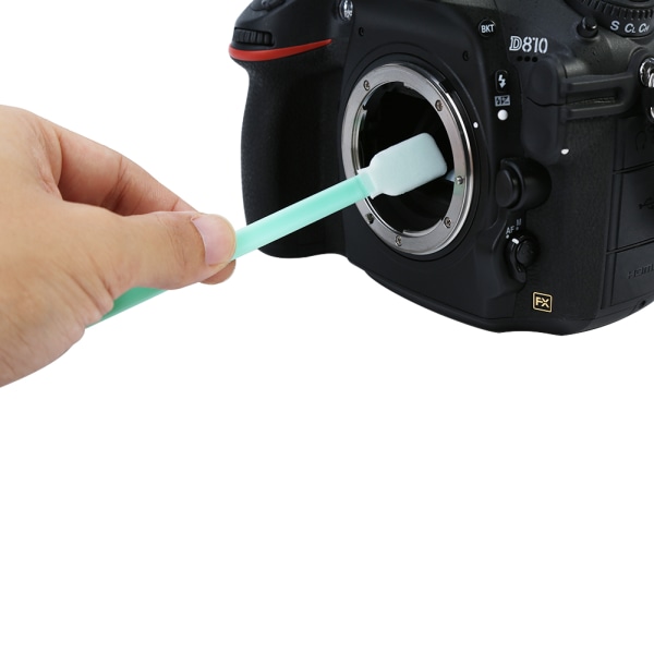 6 kpl ammattikäyttöön tarkoitettu kamera-anturi CCD CMOS Cleaning Swab Cleaner Kit puhdistustarvike