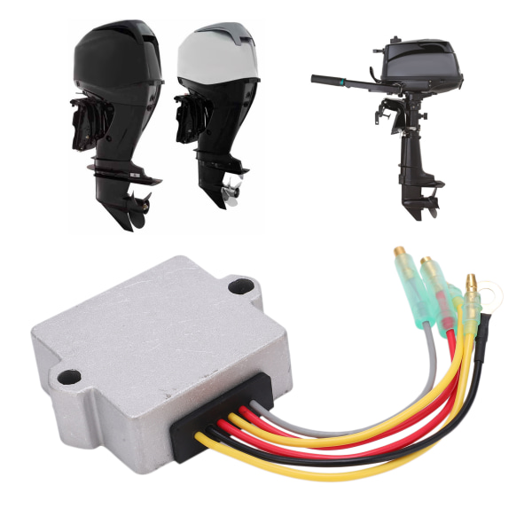Ersättnings Metall Regulator Likriktare för ATV UTV 1985-2005 (6 Linjer)