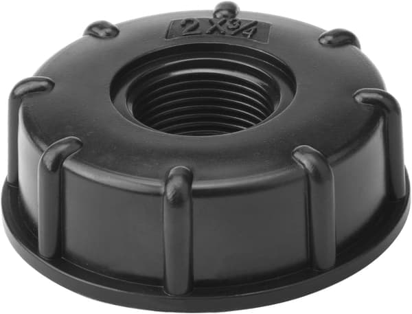 Adapter IBC-kansi s60x6 1000 litran säiliöön, 3/4 tuumaa
