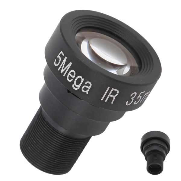 High Definition sikkerhedskameraobjektiv - 5MP, 35 mm brændvidde, M12