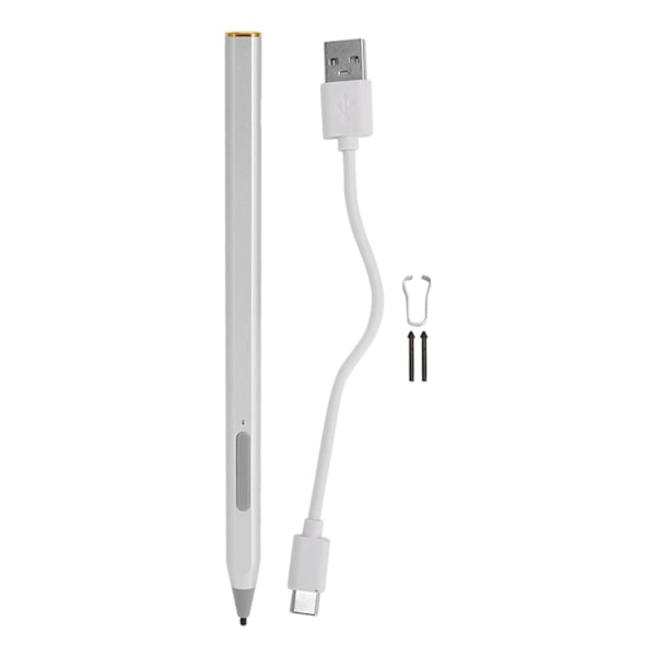 MPP2.0 Magnetisk Stylus med 4096 Trykknivåer for HP for ENVY 17 for ENVY X360 Pavilion X360 for Spectre X360 for ASUS Sølv