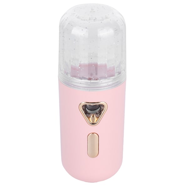 30 ml Mini ansiktsfukter bærbar nano-atomisering USB-lading ansiktsmistsprayer rosa