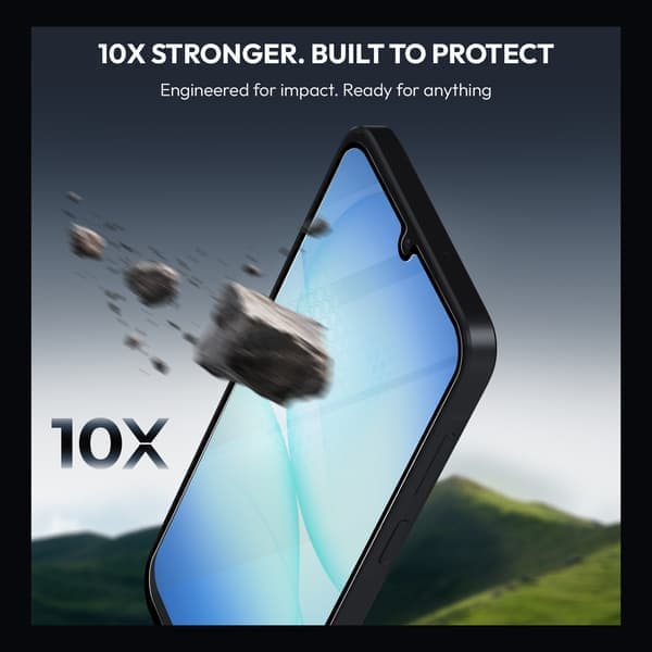 2-pack Samsung A17 Skärmskydd & 2-pack Linsskydd - Härdat Glas | [Automatisk Installation] - Bubbelfritt