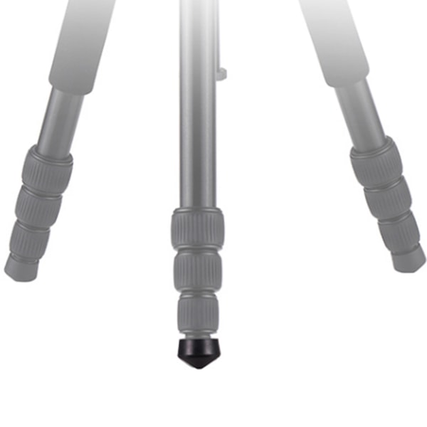 Universal anti-skli gummifotpute for stativ monopod (1/4 tomme)