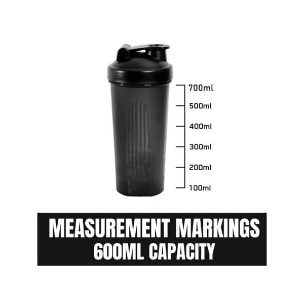 2-pak 700 ml proteinshaker-flasker med blandekugle, lækagesikre sportsshaker-kopper