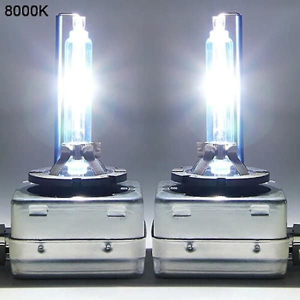 stk D1c D1s D1r 8000k Isblå Hid Xenon Bilfrontlykt 35w Høy Lav