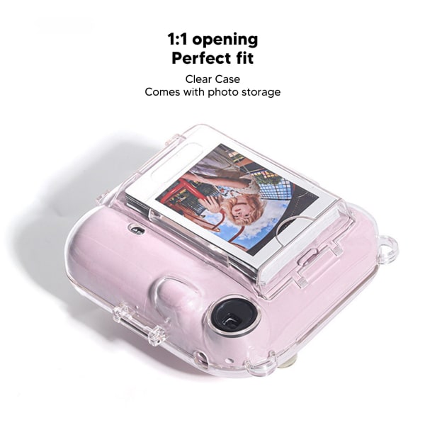 PC:n naarmuuntumaton kameralaukku säädettävällä olkahihnalla Instax Mini 12:lle