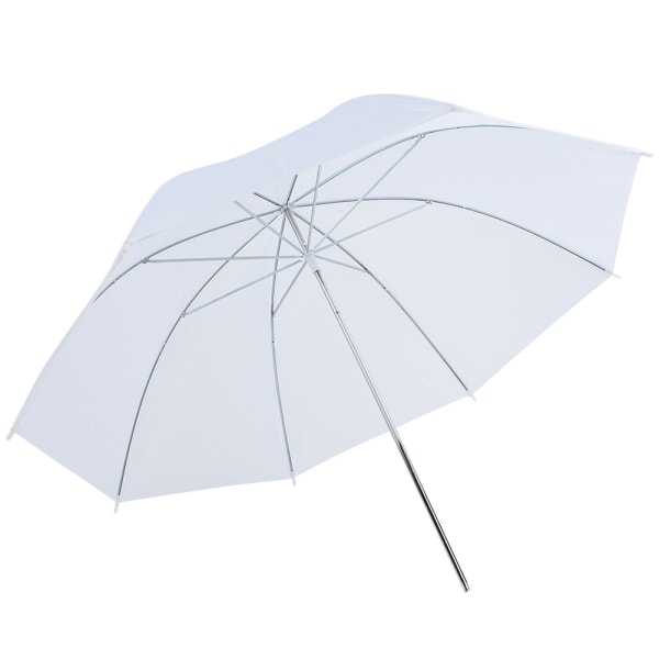 33 tommers gjennomskinnelig hvit myk paraply for fotografistudio blitslysspreder Softlight