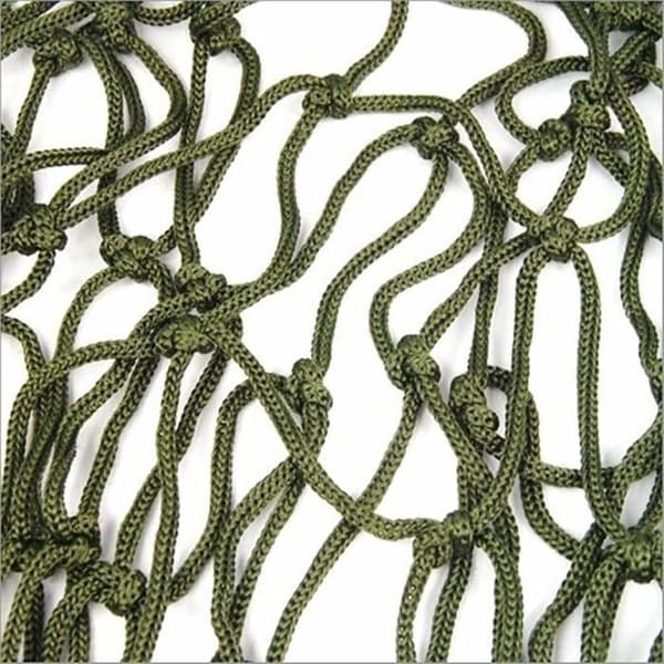 Överlevnadshängmatta för camping, mini nylon överlevnadshängmatta för militärresor, avkoppling, trädgård