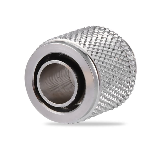 PC Vandkøling To-berøringsfitting G1/4 Gevind Barb Connector til Slange 9.5*12.7MM Fladt Hoved