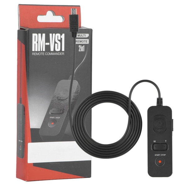 FOTGA RM-VS1 Kamerafjernkontroll Utløserkabel for A7 A7R A7S A7II A7RII