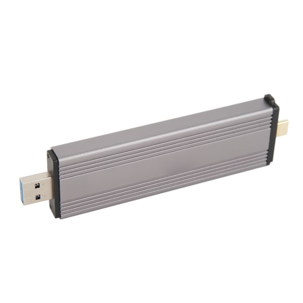 M.2 Nvme PCIE NGFF SATA SSD-hölje USB3.2 Gen2 Typ C 10 Gbps Stöd för 2 TB Lagring Aluminiumlegering SSD-hölje Adapter