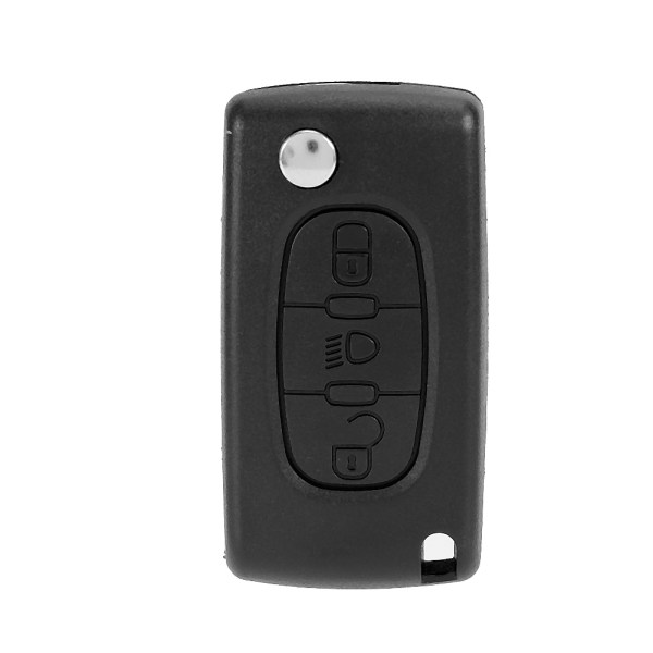 3-knapps bilfjärrkontroll Flip- case Cover Passar för Citroen C3 C4 C5 C6 Picasso