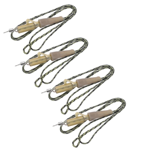 Fiskeutstyr Leadcore Karpe Leaders Utskiftbare Hybrid Camo Leadcore Leaders for FishingRUBBER CLIP Combination