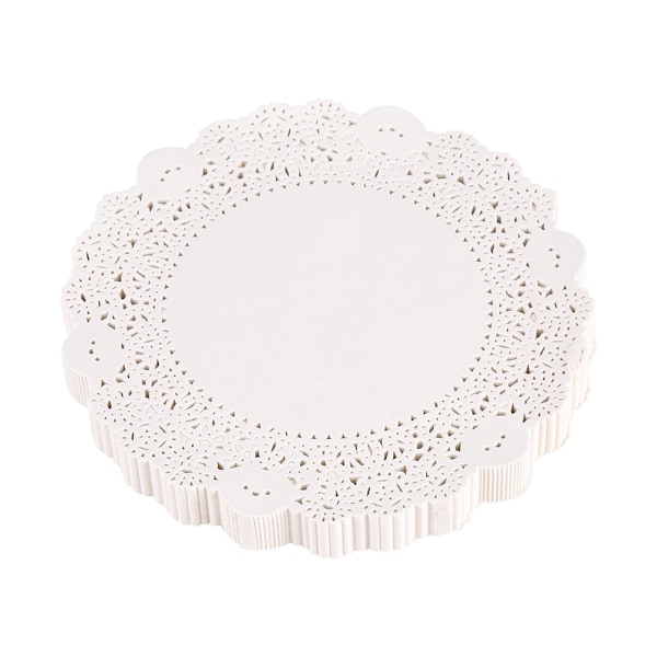 180 kpl ontto koristeellinen paperi doilies kakku matto käsityöt hääjuhla koristelu 9,5 tuumaa