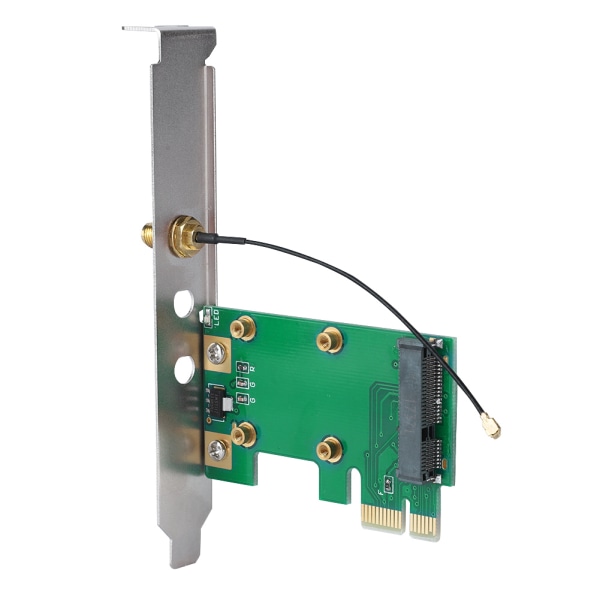 Mini PCI-E - PCI-E Riser Card Laajenna ulkoisen sovittimen verkkokortti