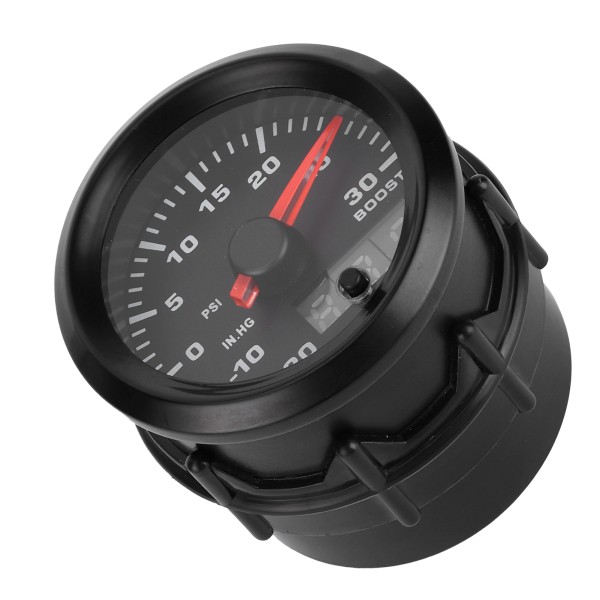 2 tommer/52 mm Universal 7 Farger LED Turbo Boost Meter PSI Trykkmåler Digital Display Pekepenn