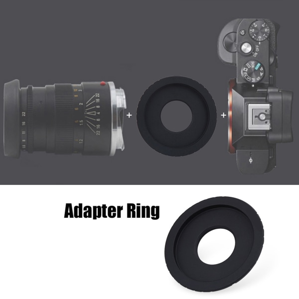 C Mount Lens Adapter til Canon EOS EF Mount DSLR Kameraer