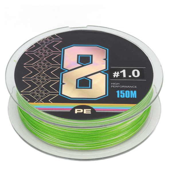 150m Fishing Line PE 8 Strand Braided Wear Resistant Strong Tension Fishing Accessories for Outdoor 1.0#