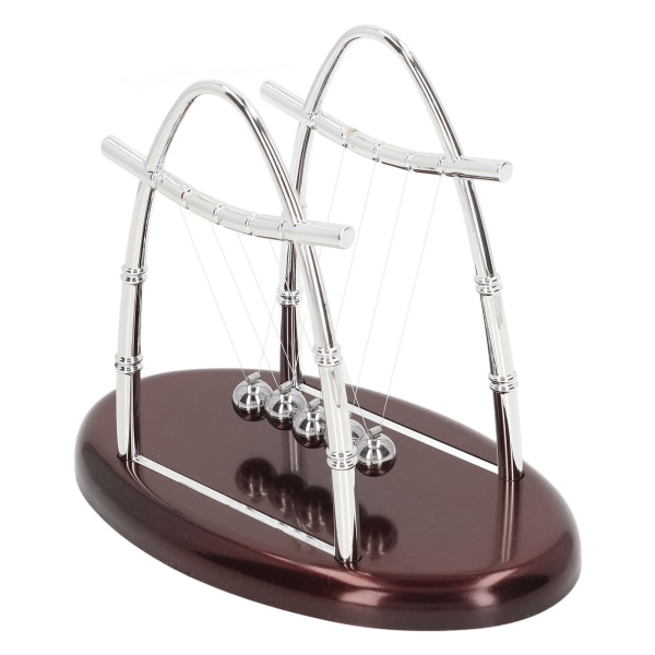 Vugge Balanse Baller Vitenskap Fysikk Gadget Skrivebord Leker Tilbehør Gaver til hjemmekontor dekor M 23x14x18cm