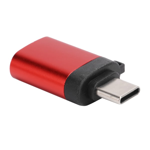 USB3.0 Hun til TypeC Adapter Konverter Opladningsdata OTG Strækhoved Uden Kæde (Rød)