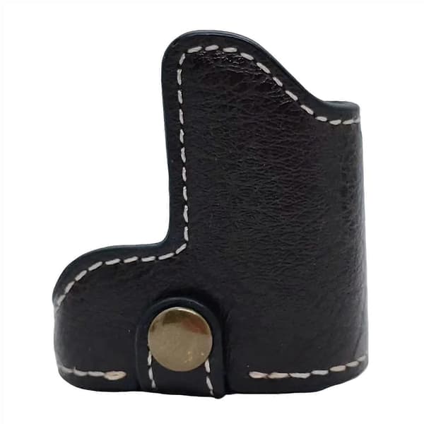 Half-case in PU leather for Canon EOS R50 / R100 camera with screw - Litchi texture
