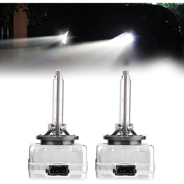 2 stk. D1S 6000K 35W Xenon-frontlyspærer for bil (erstatning)