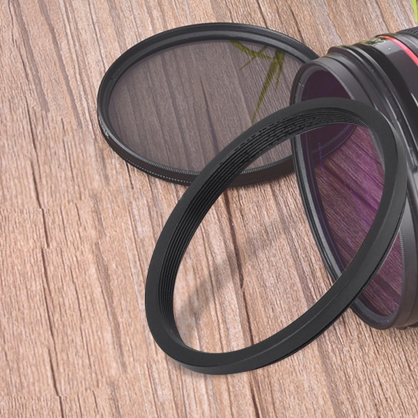 8 stk. Metal Step Up Ringe Universelt Objektiv Filter Adapter Sæt 49-52-55-58-62-67-72-77-82mm
