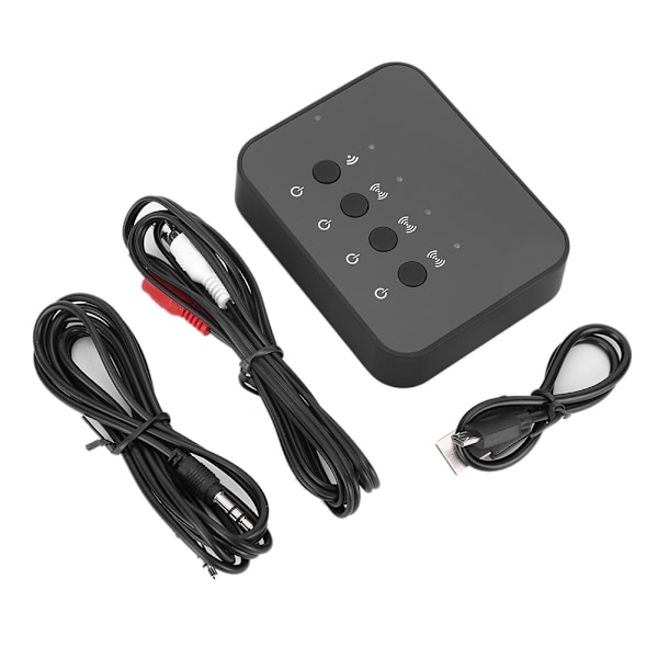 1V3 2-i-1 Bluetooth-sender og -mottaker Trådløs lyd for høyttaler