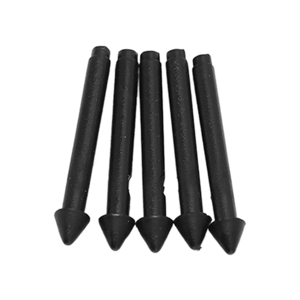 5 stk Pro Tablet Stylus Pen Spids Sort 2H Sensitive Nøjagtig Fin Blank Tip Tablet Erstatningstips til Pro 7 6 5 4 Bog