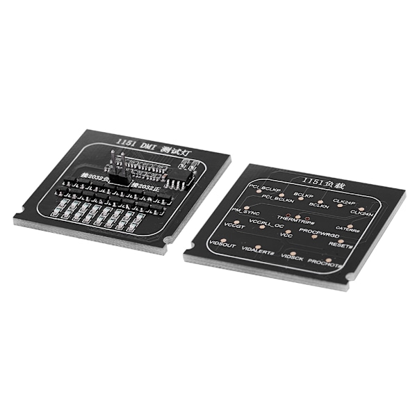 2 i 1 Ladebrett 1151 Testkort LED-indikator CPU-sokkel Hovedkorttester for Intel