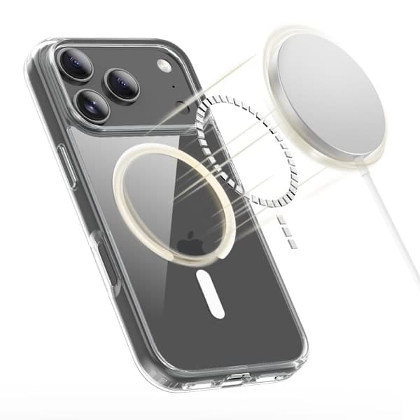 Tech-Protect iPhone 17 Pro Max Cover MagSafe FlexAir Hybrid Transparent
