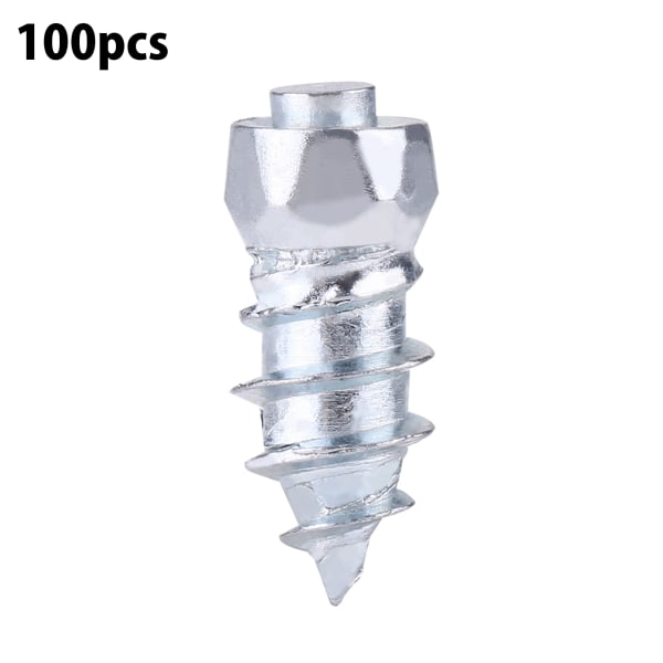 Piggdekkpigger - 100 stk 15mm/0.59\" Hjuldekk Skruer for Bil SUV ATV