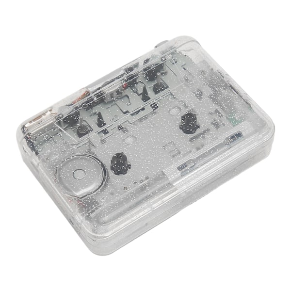 Cassette til MP3 Konverter HiFi USB 2.0 Interface Transparent Skal Bærbar Kassetteoptager Afspiller