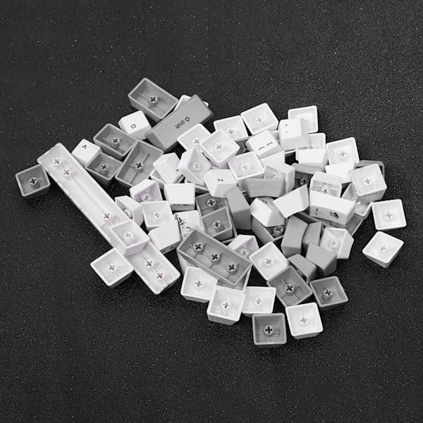 73 stk. Sublimerings Keycaps PBT Mekanisk Tastatur Tilbehør PC Dele med Sødt Mønster (6064 Blækmotiv)