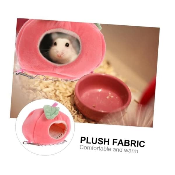 Hamsterhängmatta - Söt - Bomullsnäste - Bekväm - Asymmetrisk - Inomhus