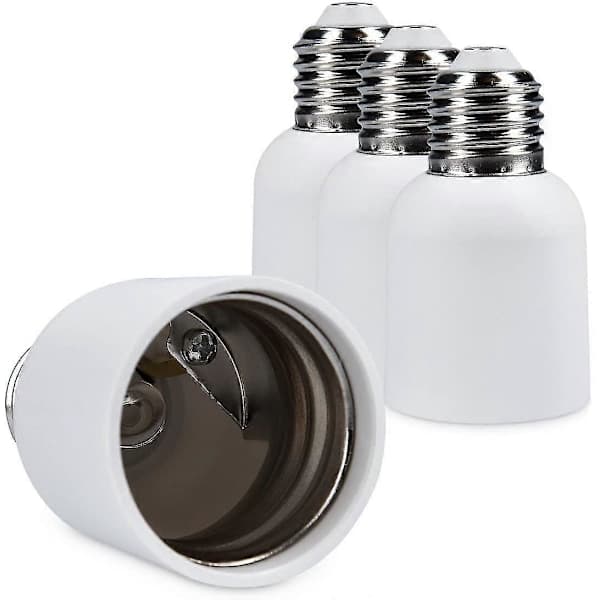4x fatningsadapter - E27 til E40 fatningskonverter - E40 lampeholderadapter