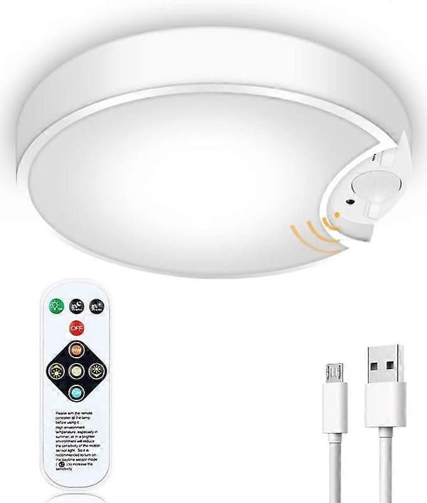 Taklampa med rörelsesensor
