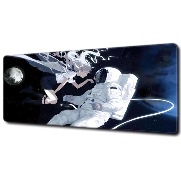 Musematte, 300*600*3mm, Deep Space Girl og Universet