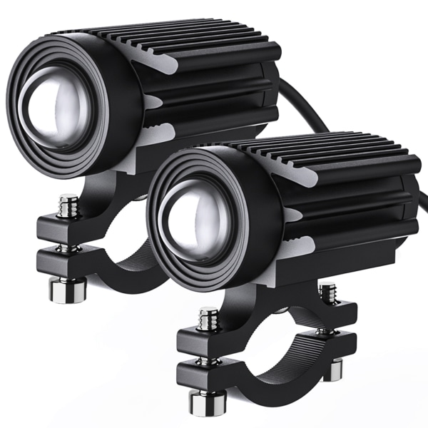 Motorsykkel LED Spotlight S1 60W IP65 Vanntett Universal Tåkelampe for Motorsykkel Lastebil