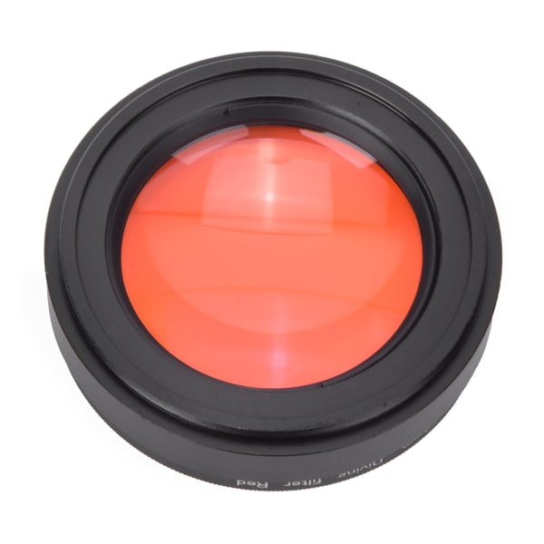 JUNESTAR optisk glas undervandsdykning 58 mm rødt filter med 16X makroobjektiv til Gopro5 actionkamera