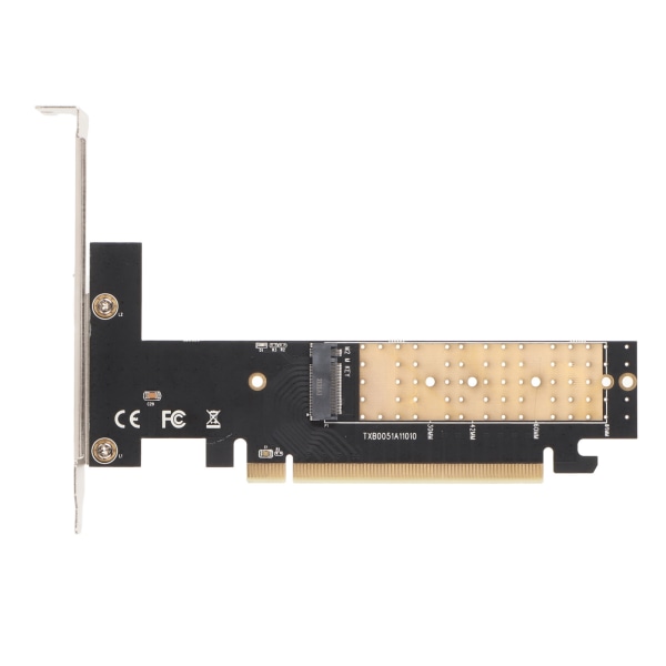 M.2 NVMe till PCIe 3.0 X16-adapter Upp till 32 Gbps NVME SSD till PCIe expansionskort för M.2 M-Key 2280 2260 2242 2230 mm SSD